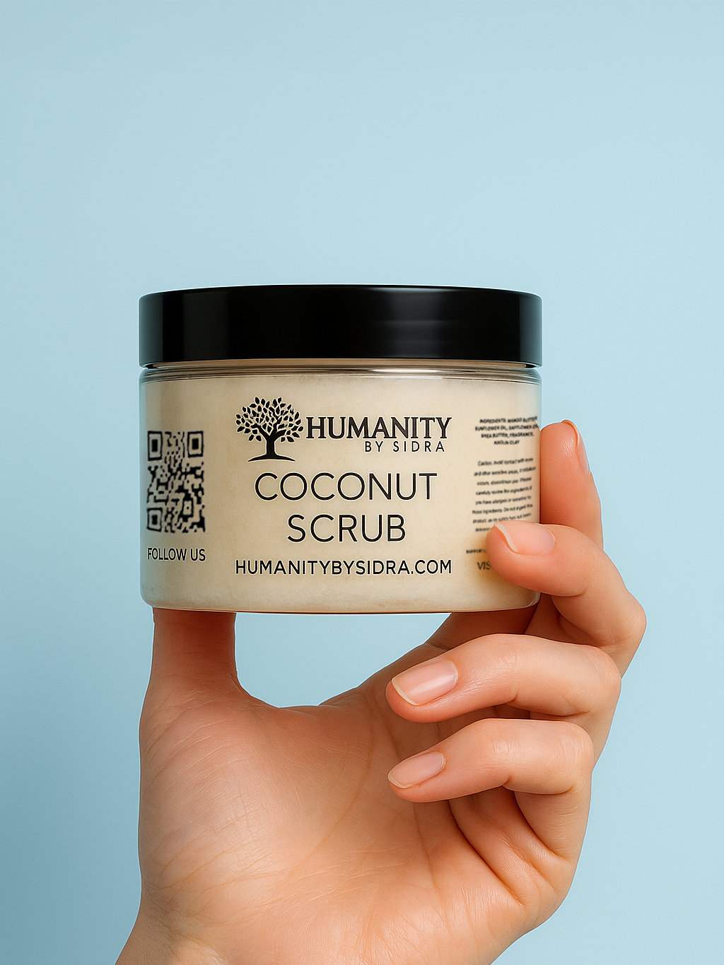 8.5 oz Whipped Hand & Body Scrub - Coconut