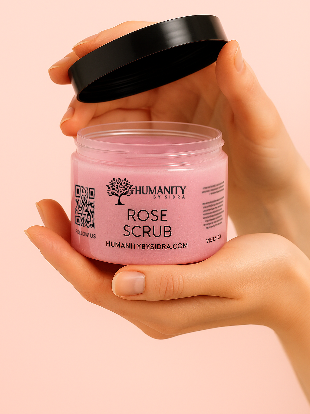 8.5 oz Whipped Hand & Body Scrub - Rose