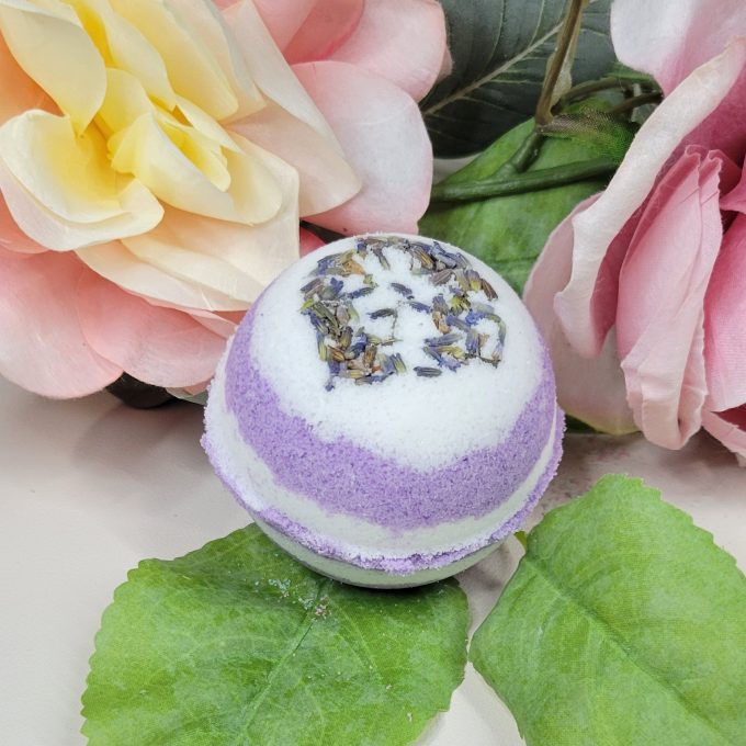 Lavender Scented Bath Bomb