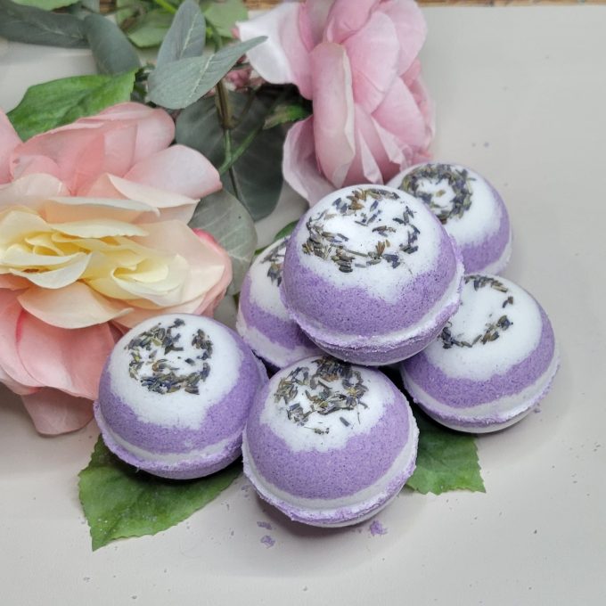 Lavender Scented Bath Bomb