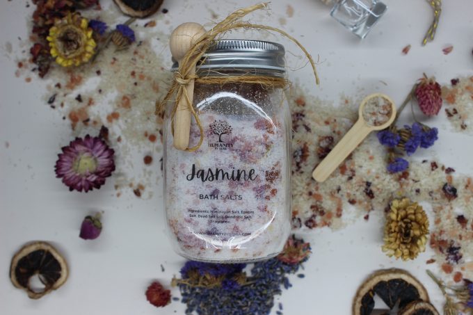 16 oz Jasmine Scented Bath Salts