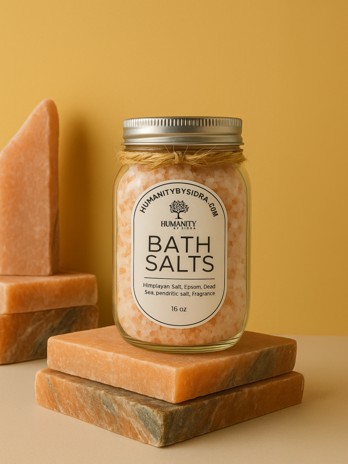 16 oz Bath Salts - Rose
