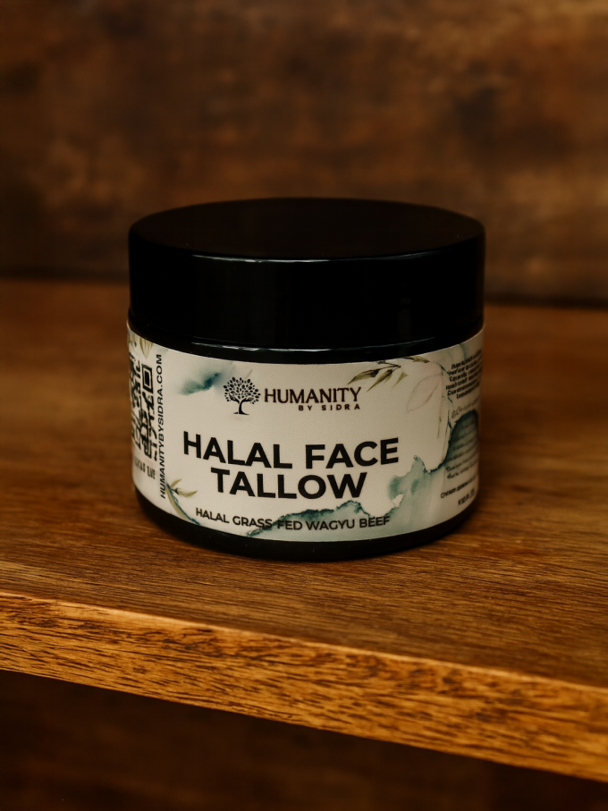 3 oz Halal Beef Tallow - 100% Grass Fed Wagyu Beef Tallow