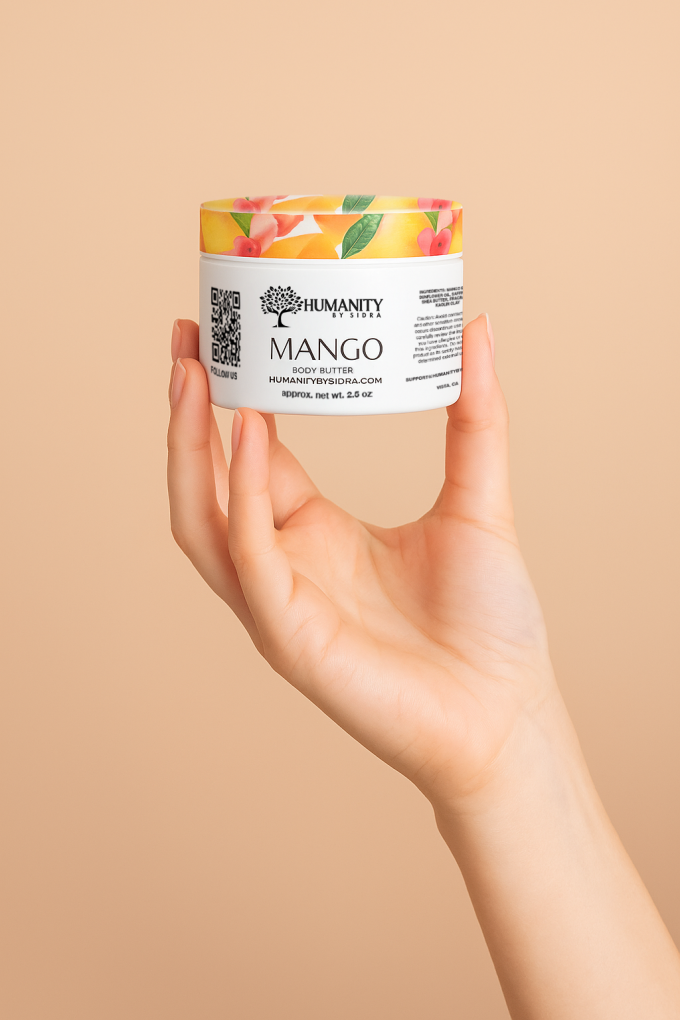 2.5 oz Whipped Body Butter - Mango Gardenia