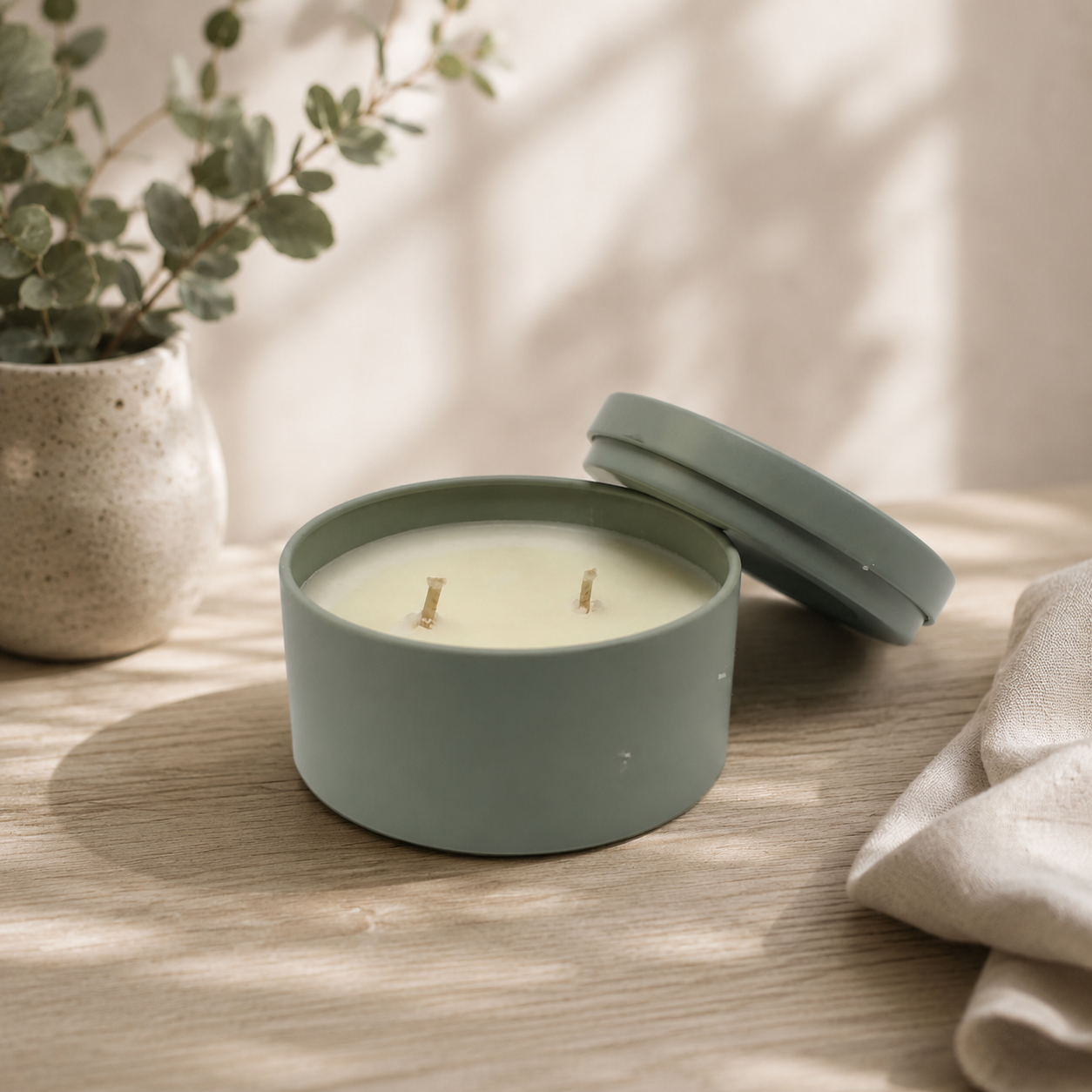 5 oz Candle - Coastal Breeze- 100% Soy Wax