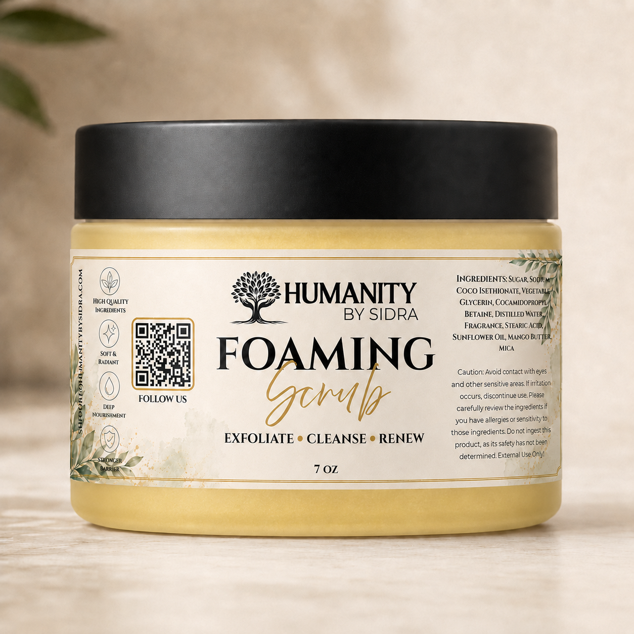 7 oz Foaming Hand and Body Scrub - Aloha - Image 3