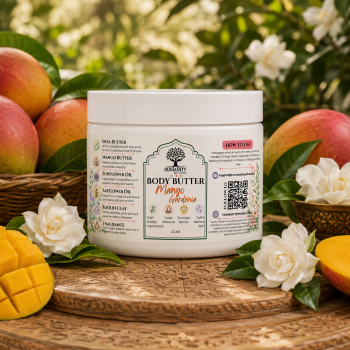 ChatGPT Image Jun 25, 2026, 02_42_02 AM 2.2 oz Whipped Body Butter - Mango Gardenia