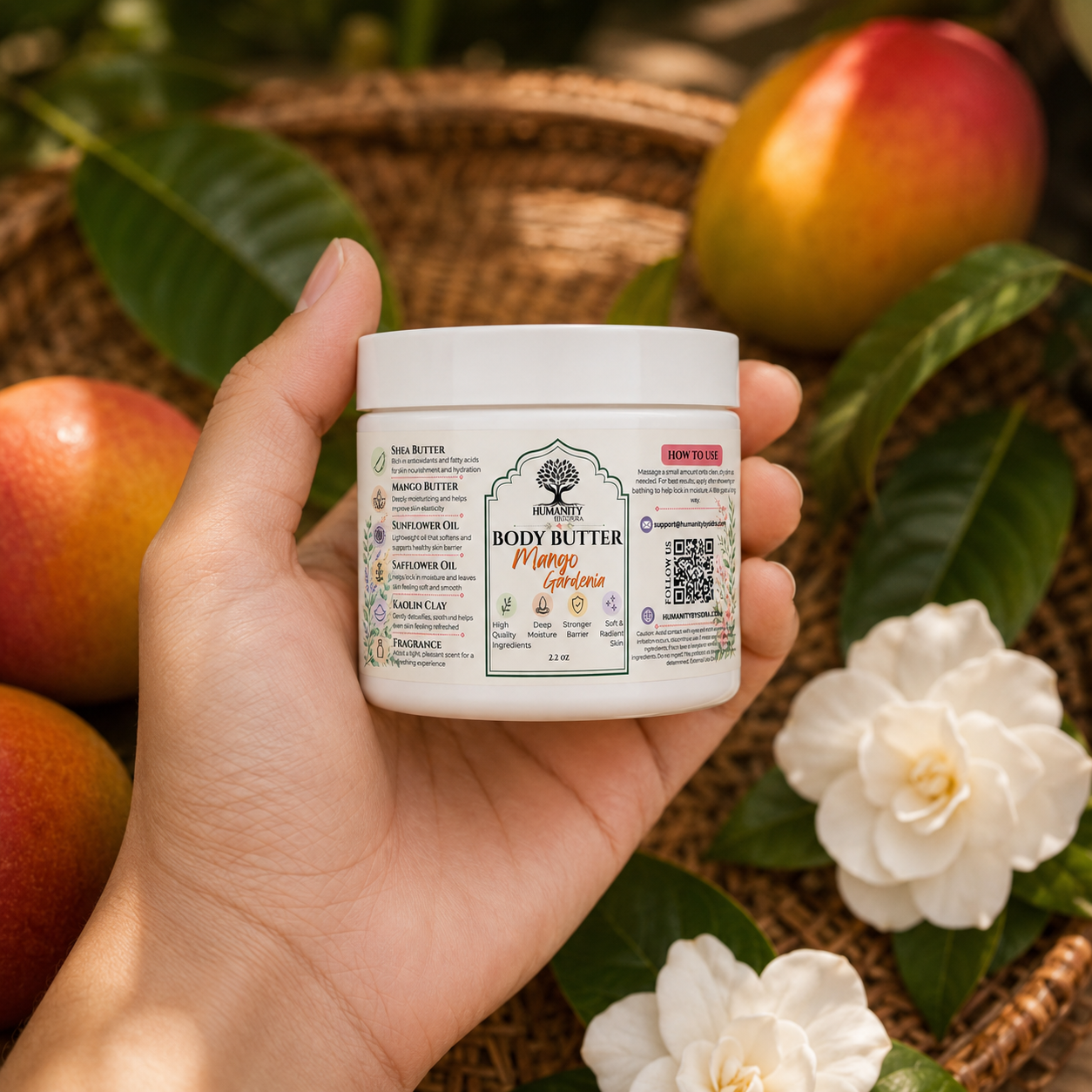 2.2 oz Whipped Body Butter - Mango Gardenia - Image 2