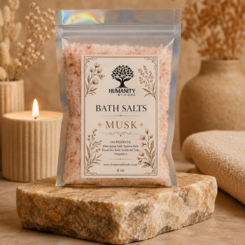 6 oz Bath Salts - Musk