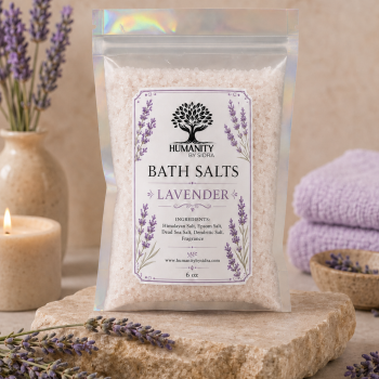 ChatGPT Image Aug 8, 2026, 09_15_06 PM 6 oz Bath Salts - Lavender